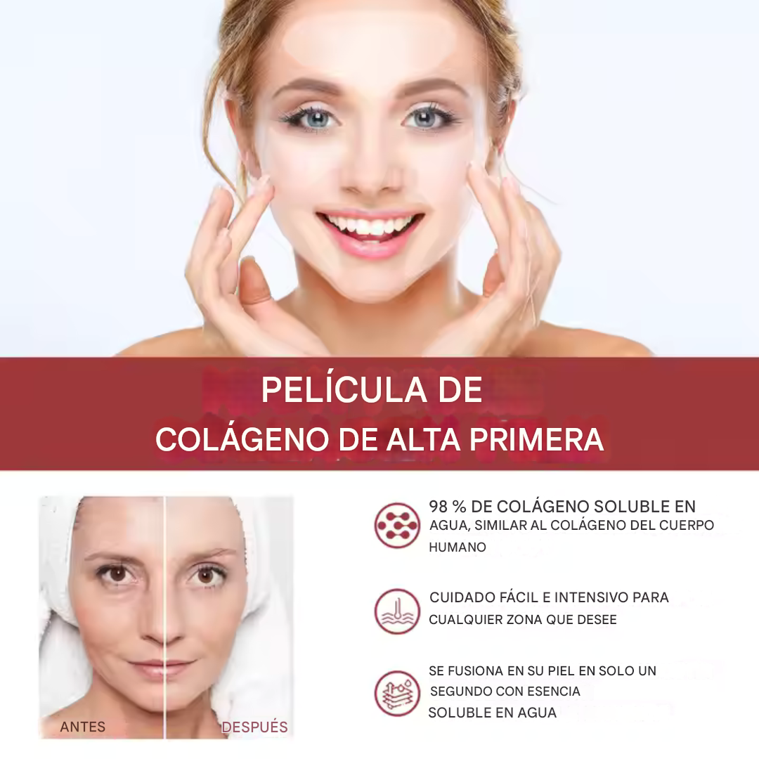 Parches Faciales de Colágeno Hidrolizado – Hidratación, Firmeza y Juventud para tu Piel