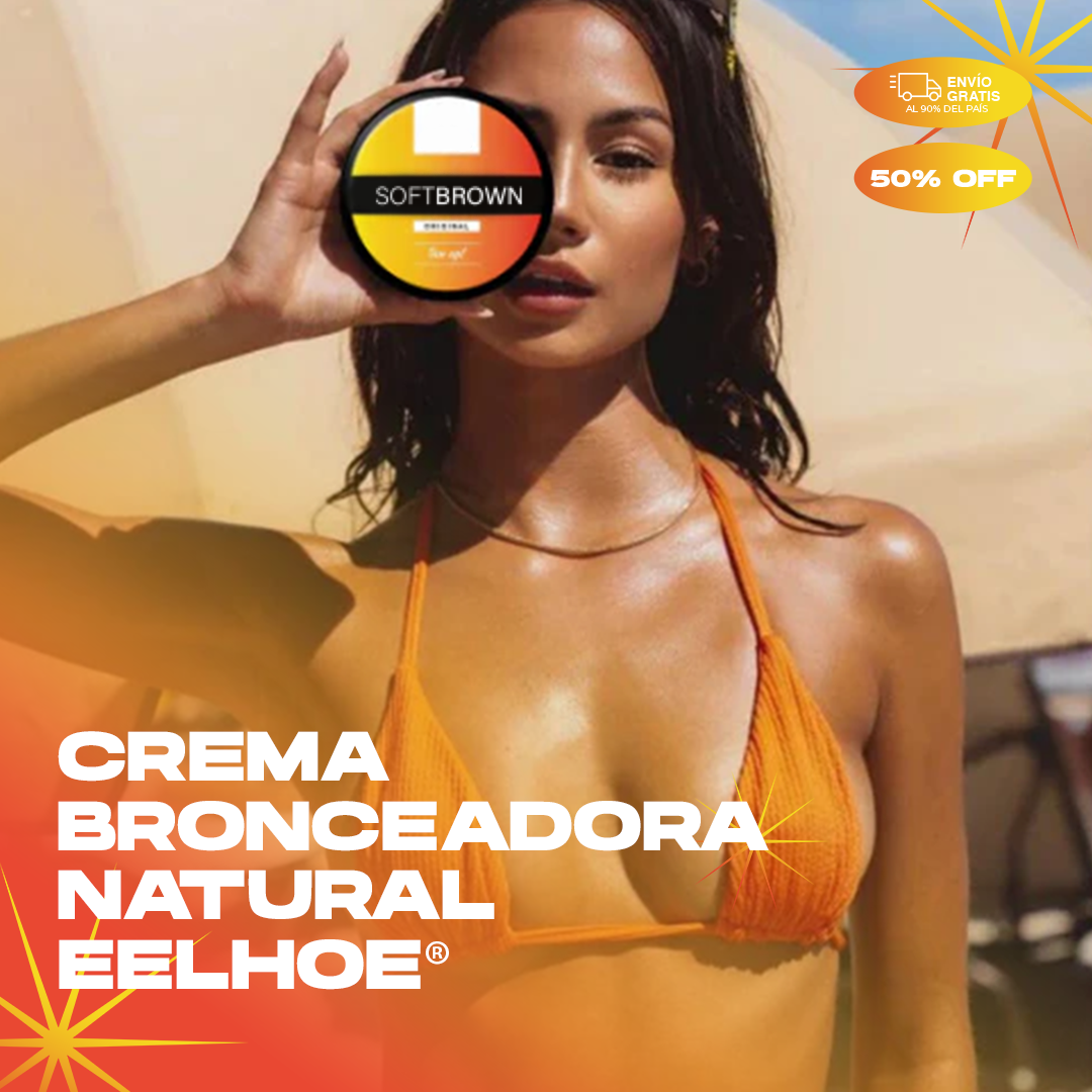 Crema Bronceadora para un bronceado rapido y natural"