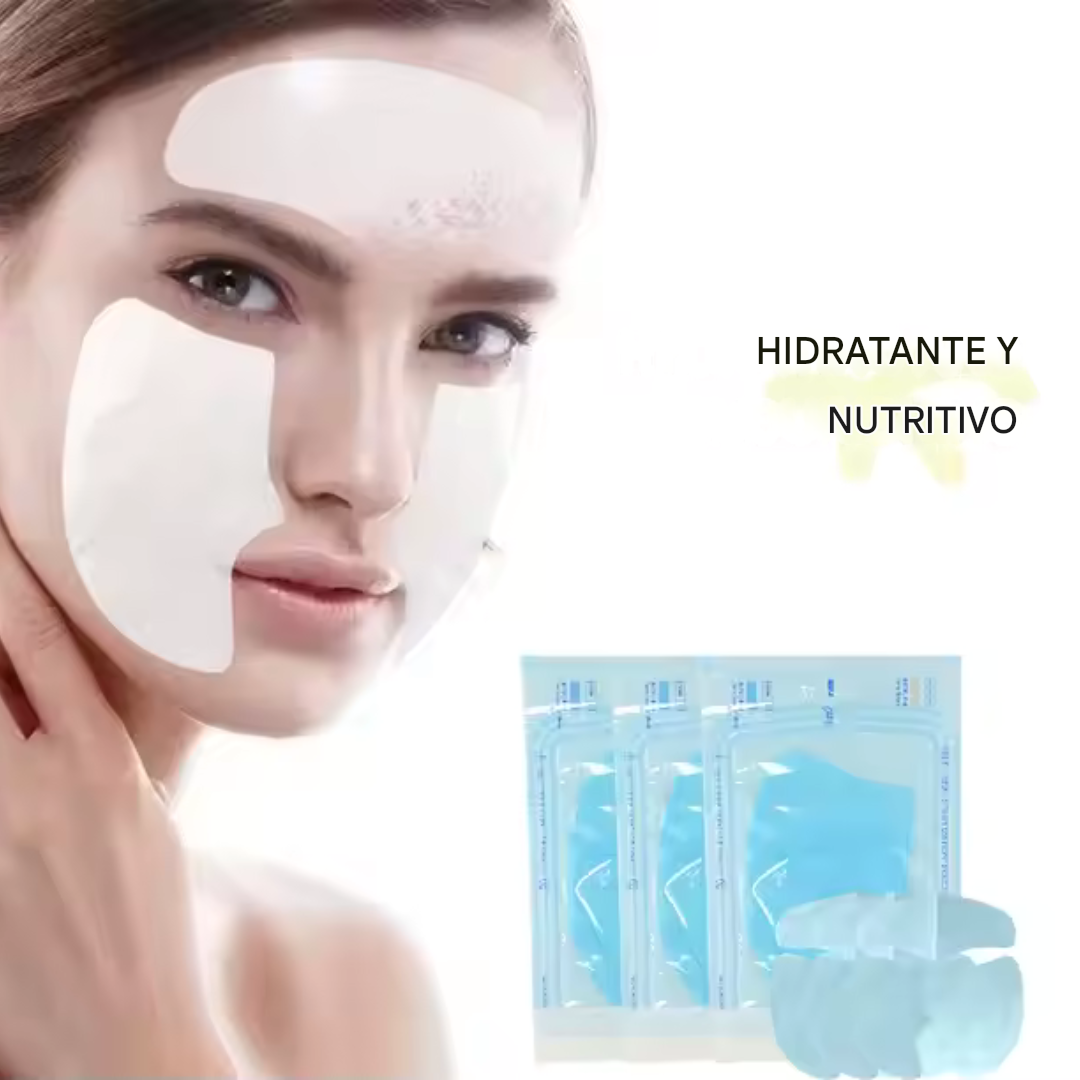 Parches Faciales de Colágeno Hidrolizado – Hidratación, Firmeza y Juventud para tu Piel