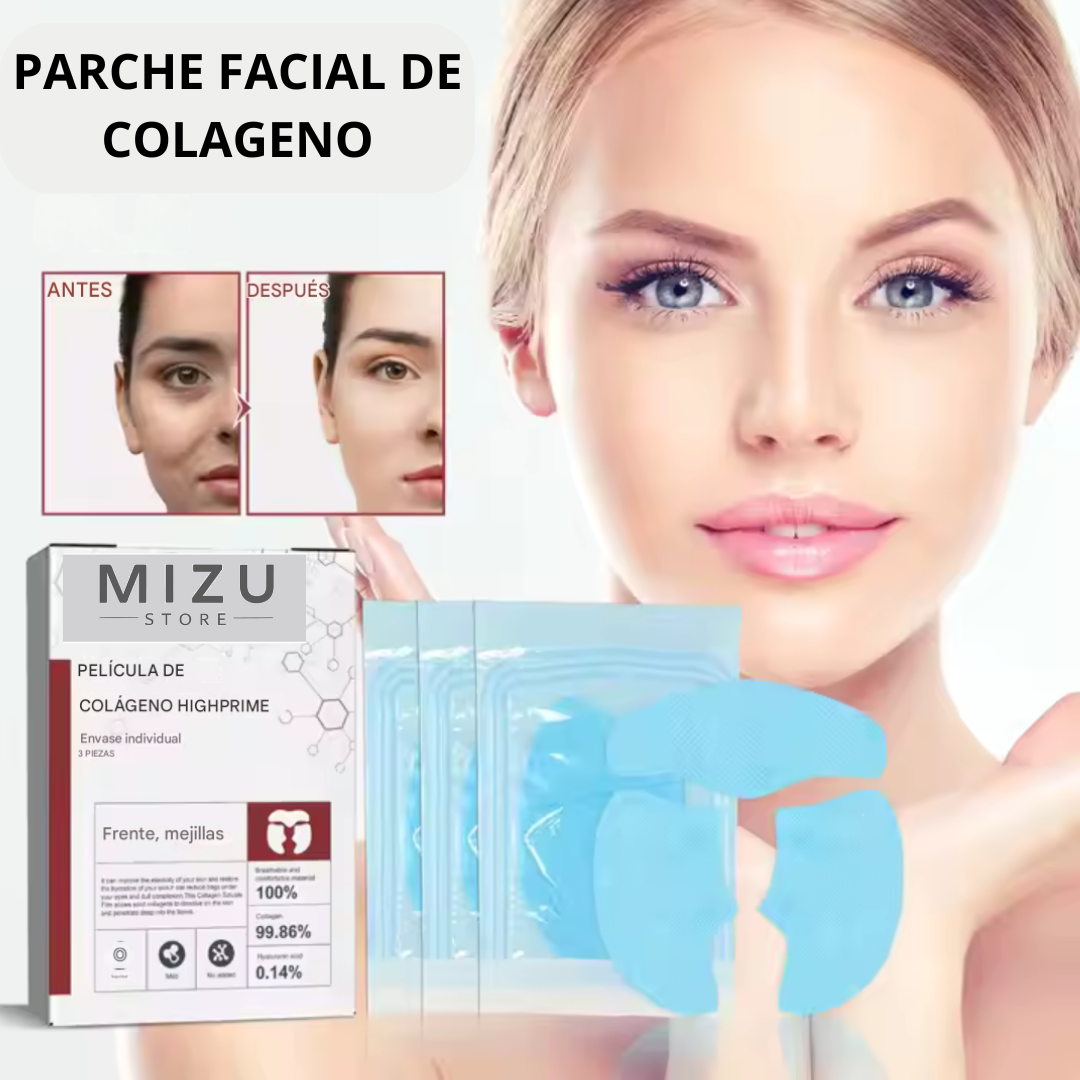 Parches Faciales de Colágeno Hidrolizado – Hidratación, Firmeza y Juventud para tu Piel