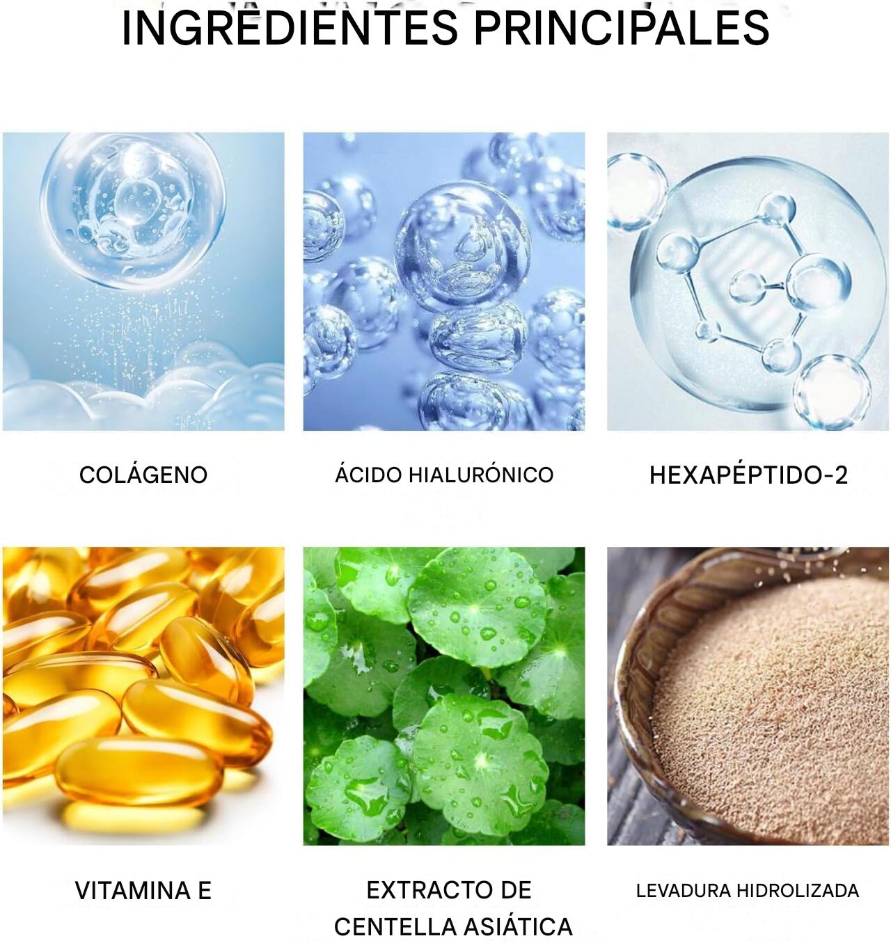 Parches Faciales de Colágeno Hidrolizado – Hidratación, Firmeza y Juventud para tu Piel