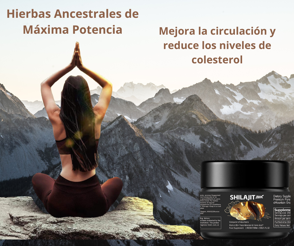 Shilajit™ Resina natural potenciadora de energía