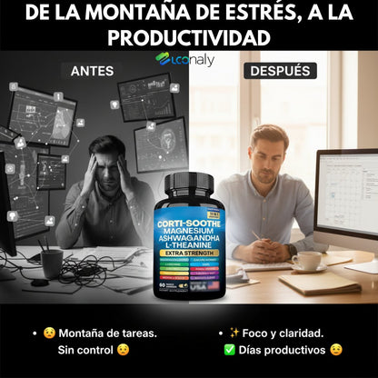 "Cortisol Balance — Reduce el Estrés  y Duerme Mejor en 30 Días"