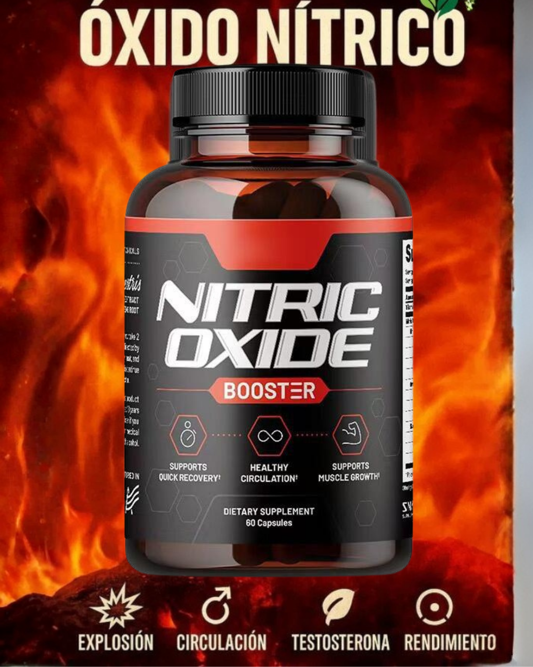 Nitric Oxide Booster  Potencia tu energia