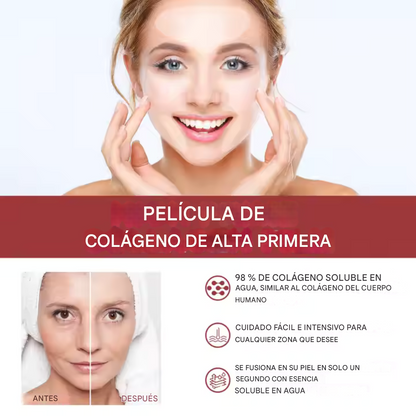 Parches Faciales de Colágeno Hidrolizado – Hidratación, Firmeza y Juventud para tu Piel