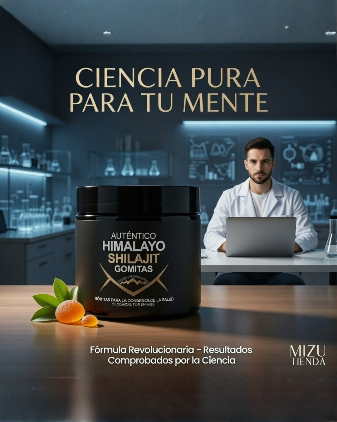 Himalayan Gold Shilajit Gummies – Energía Natural y Vitalidad en Cada Gominola