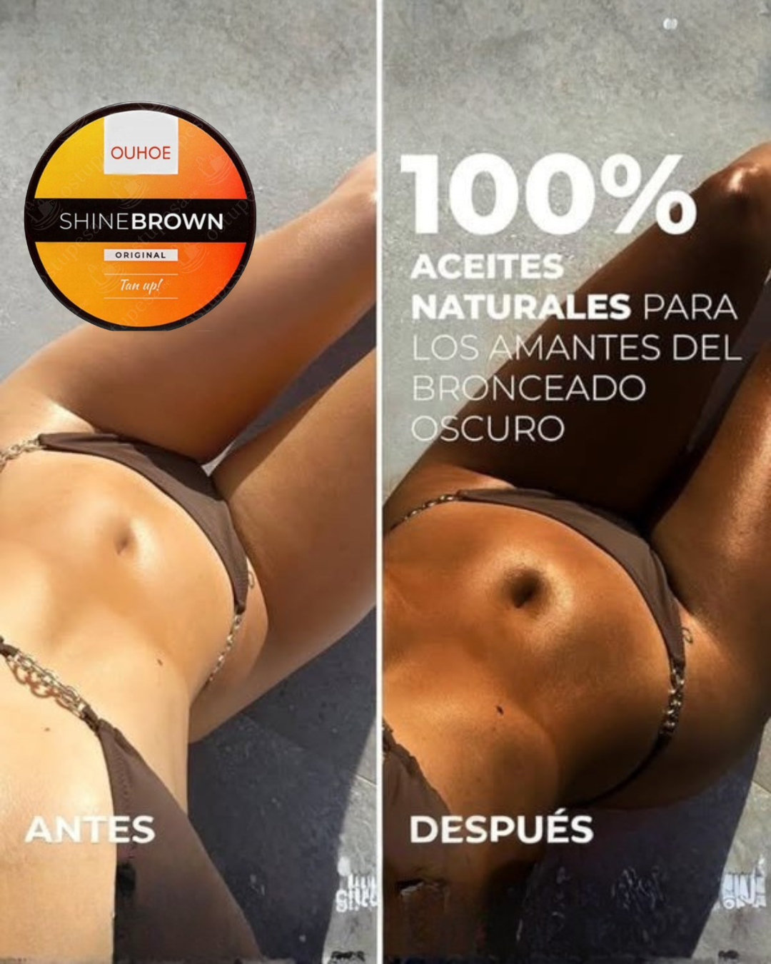Crema Bronceadora para un bronceado rapido y natural"