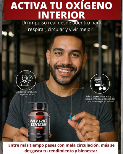 Nitric Oxide Booster  Potencia tu energia