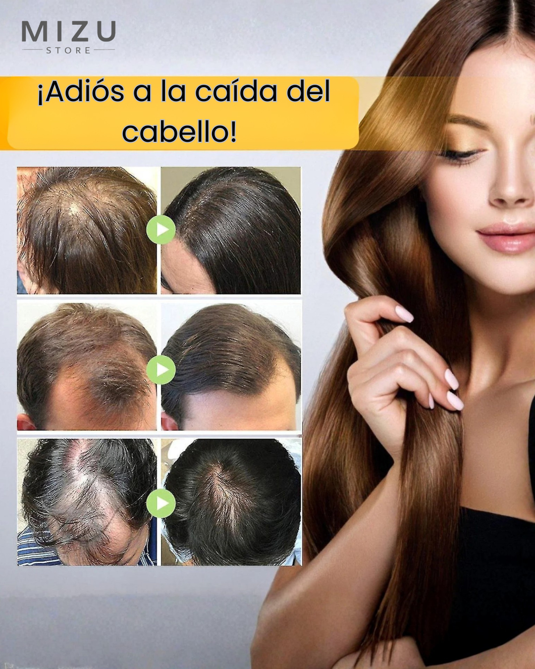 Spray Capilar con Biotina – Para  un cabello más fuerte y brillante