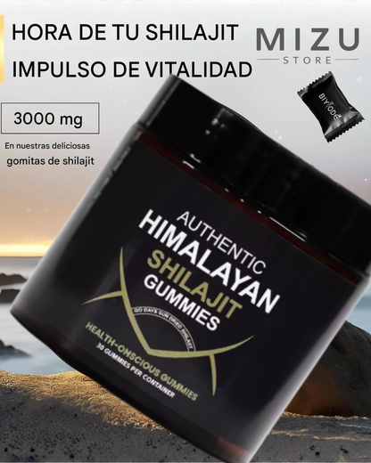 Himalayan Gold Shilajit Gummies – Energía Natural y Vitalidad en Cada Gominola