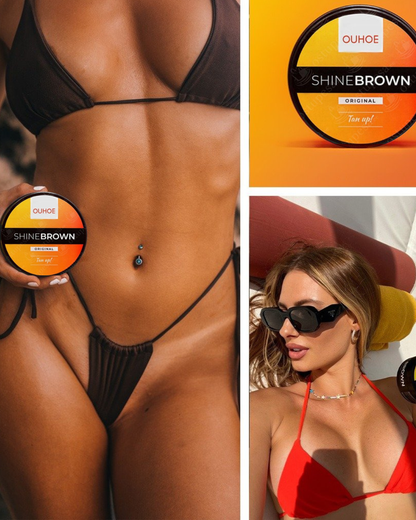 Crema Bronceadora para un bronceado rapido y natural"