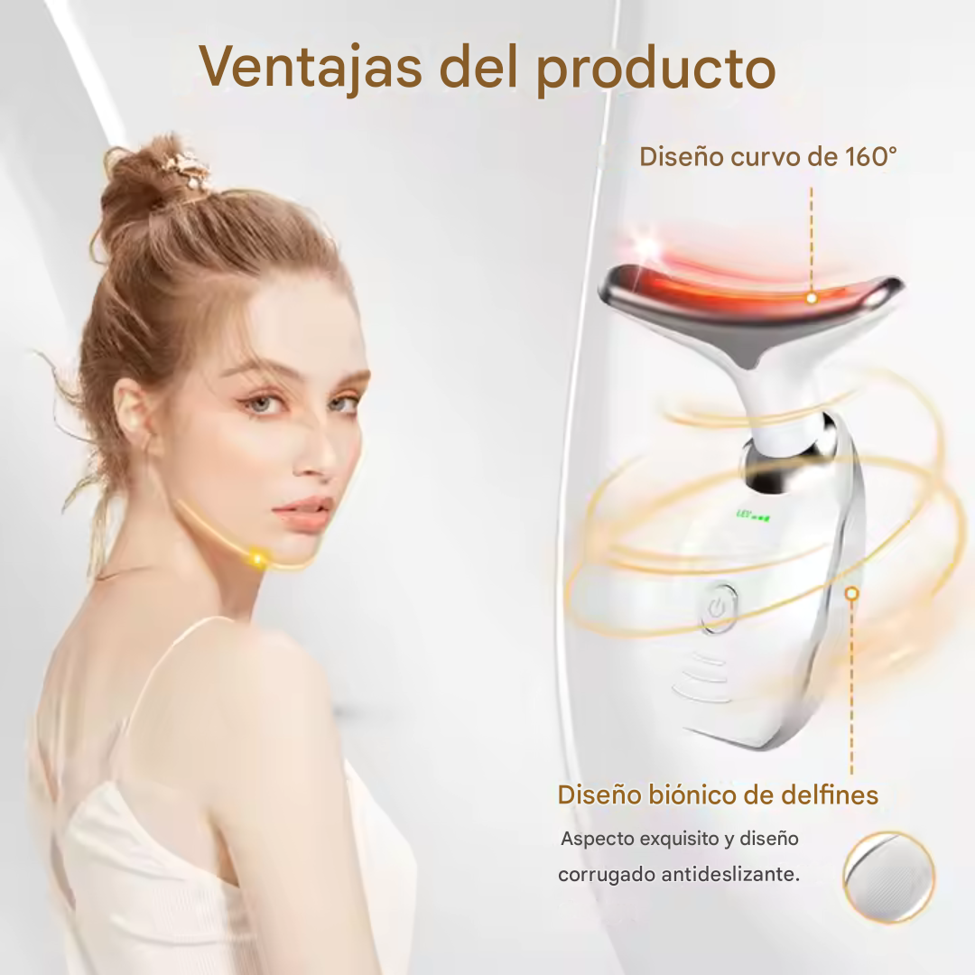 Masajeador Facial Lifting para un piel suave y brillante al instante