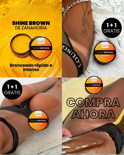 Crema Bronceadora para un bronceado rapido y natural"