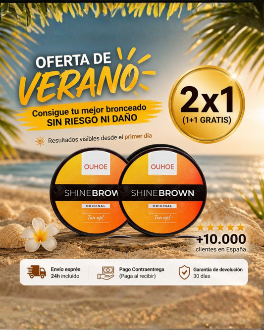 Crema Bronceadora para un bronceado rapido y natural"