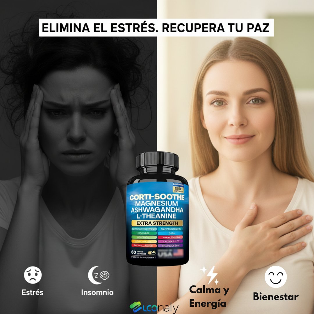 "Cortisol Balance — Reduce el Estrés  y Duerme Mejor en 30 Días"