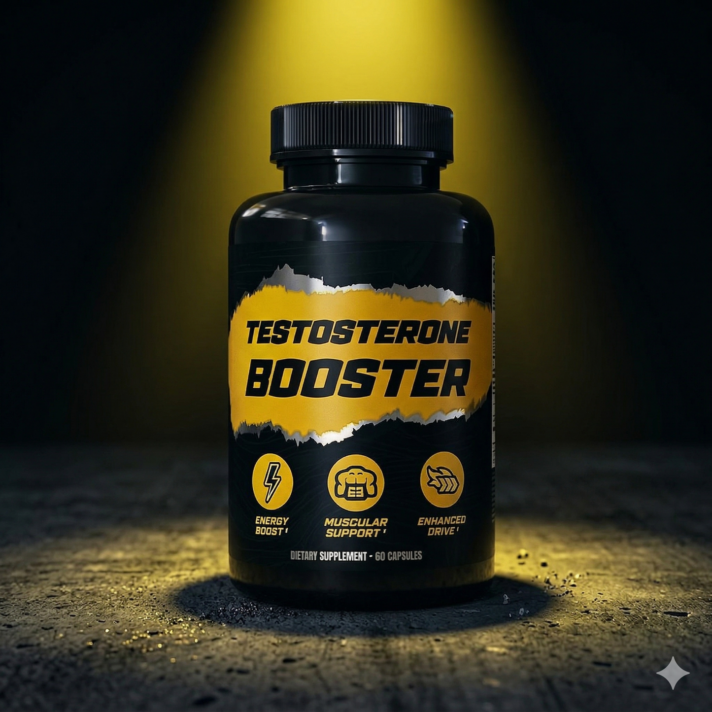 Suplemento Testosterone Booster - Energía · Fuerza · Recuperación