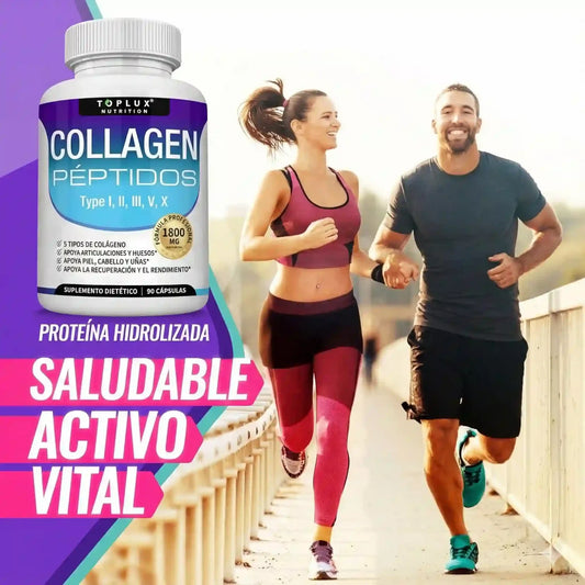 Multi Colágeno Complex 1800mg: Recuperá la firmeza de tu piel y la libertad de movimiento en un solo paso.