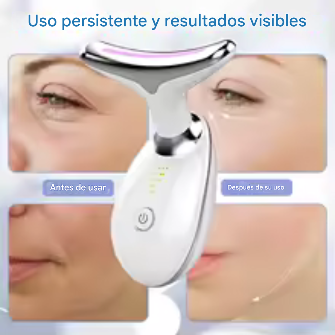 Masajeador Facial Lifting para un piel suave y brillante al instante