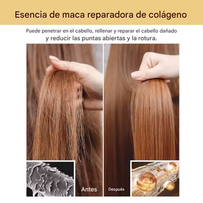 Mejora la Salud de tu Cabello con el Aceite esencial reparacion de colageno