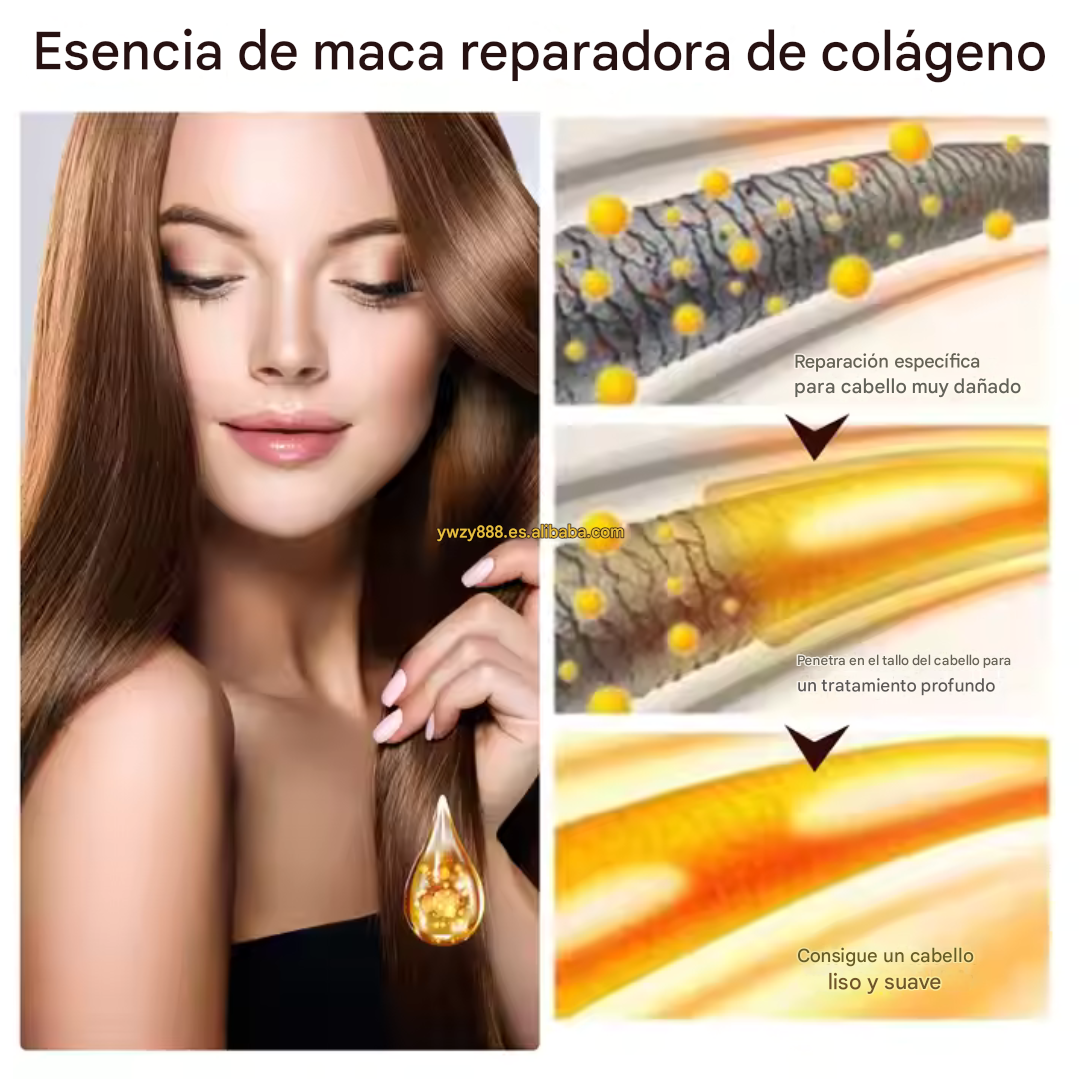 Mejora la Salud de tu Cabello con el Aceite esencial reparacion de colageno