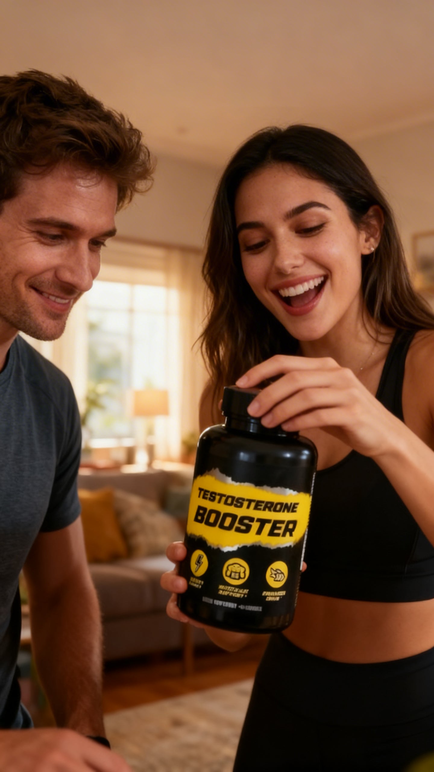 Suplemento Testosterone Booster - Energía · Fuerza · Recuperación