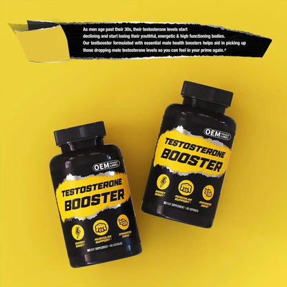 Suplemento Testosterone Booster - Energía · Fuerza · Recuperación