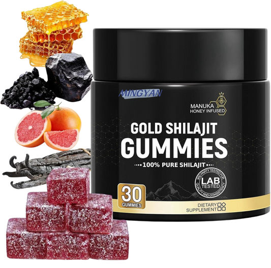 🍯 Gold Shilajit Gummies – Energía y Vitalidad Natural en Forma Deliciosa