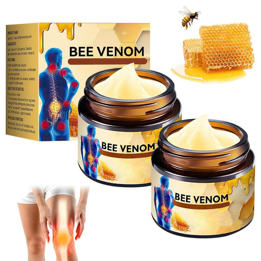 Crema Bee Venom – ¡La solución natural y eficaz para aliviar el dolor de espalda, articulaciones y todo el cuerpo! 🐝✨